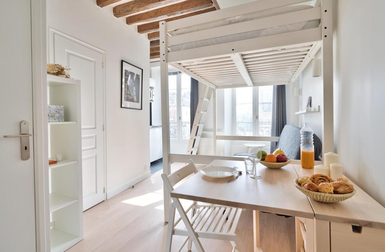 Stylish Mezzanine Studio In The Heart Of Paris 3F Экстерьер фото