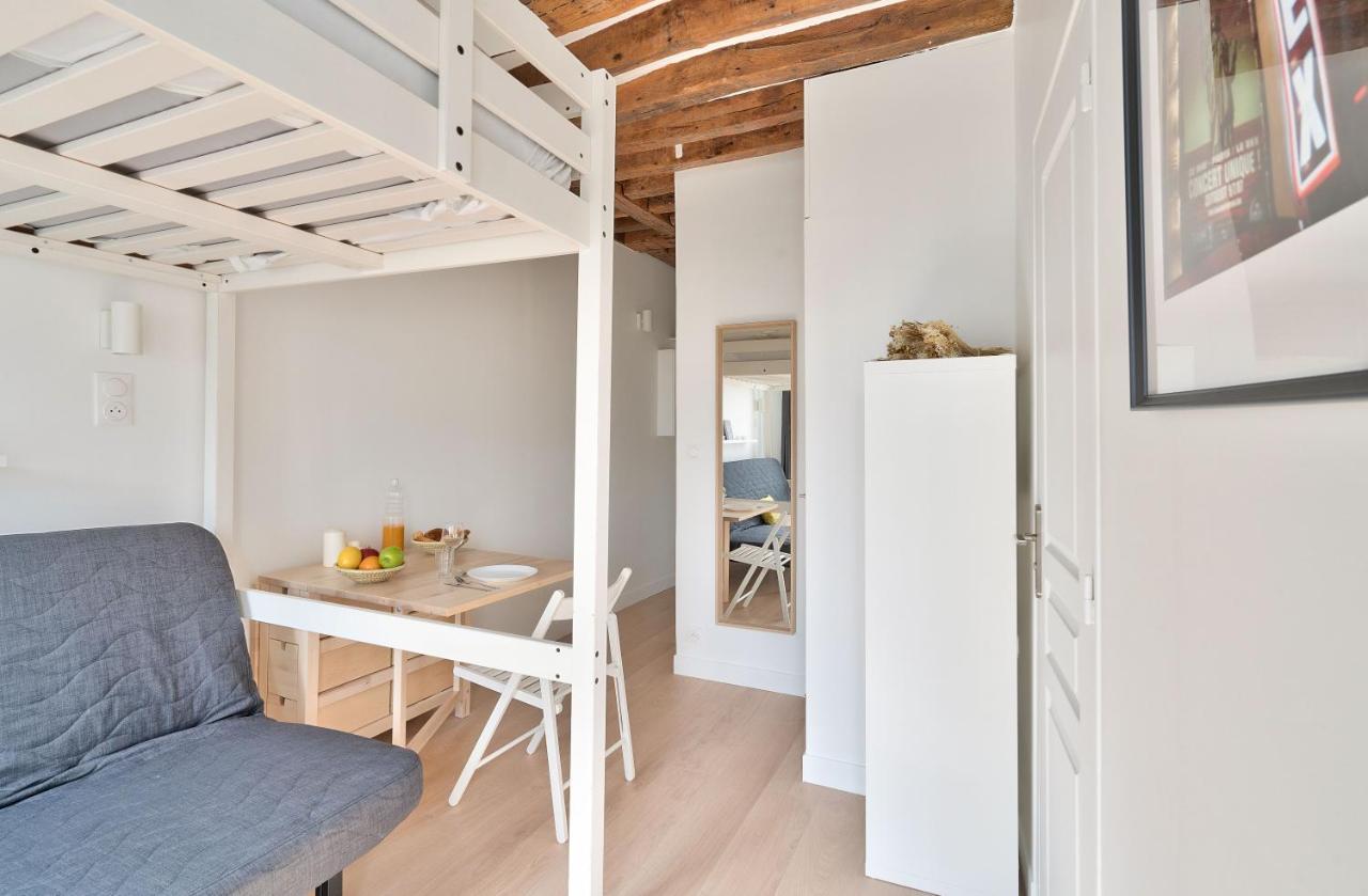 Stylish Mezzanine Studio In The Heart Of Paris 3F Экстерьер фото