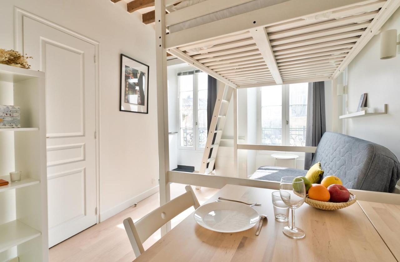 Stylish Mezzanine Studio In The Heart Of Paris 3F Экстерьер фото